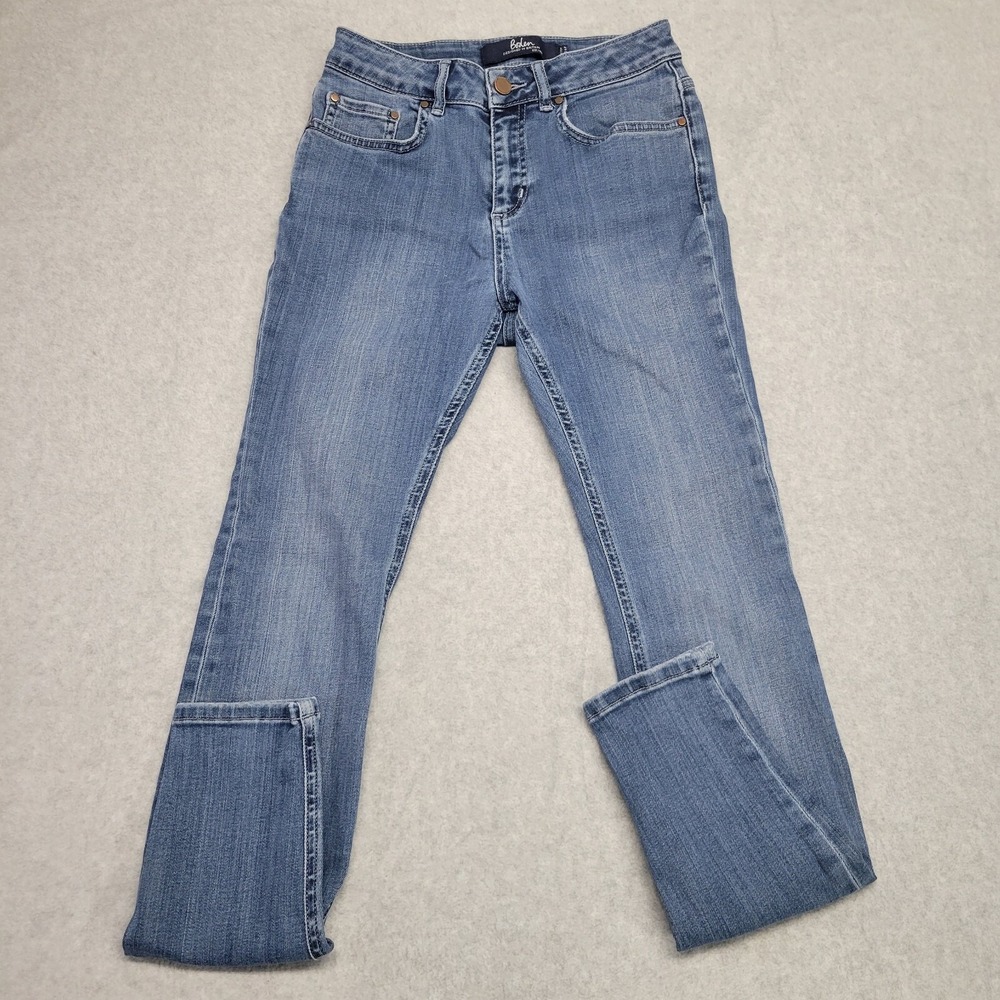 Boden The Mayfair Modern Skinny Jeans Medium‎ Wash Blue Petite US 6P UK 10P